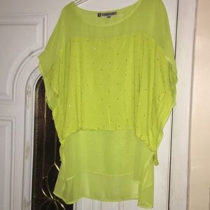 Yellow Fashion Top